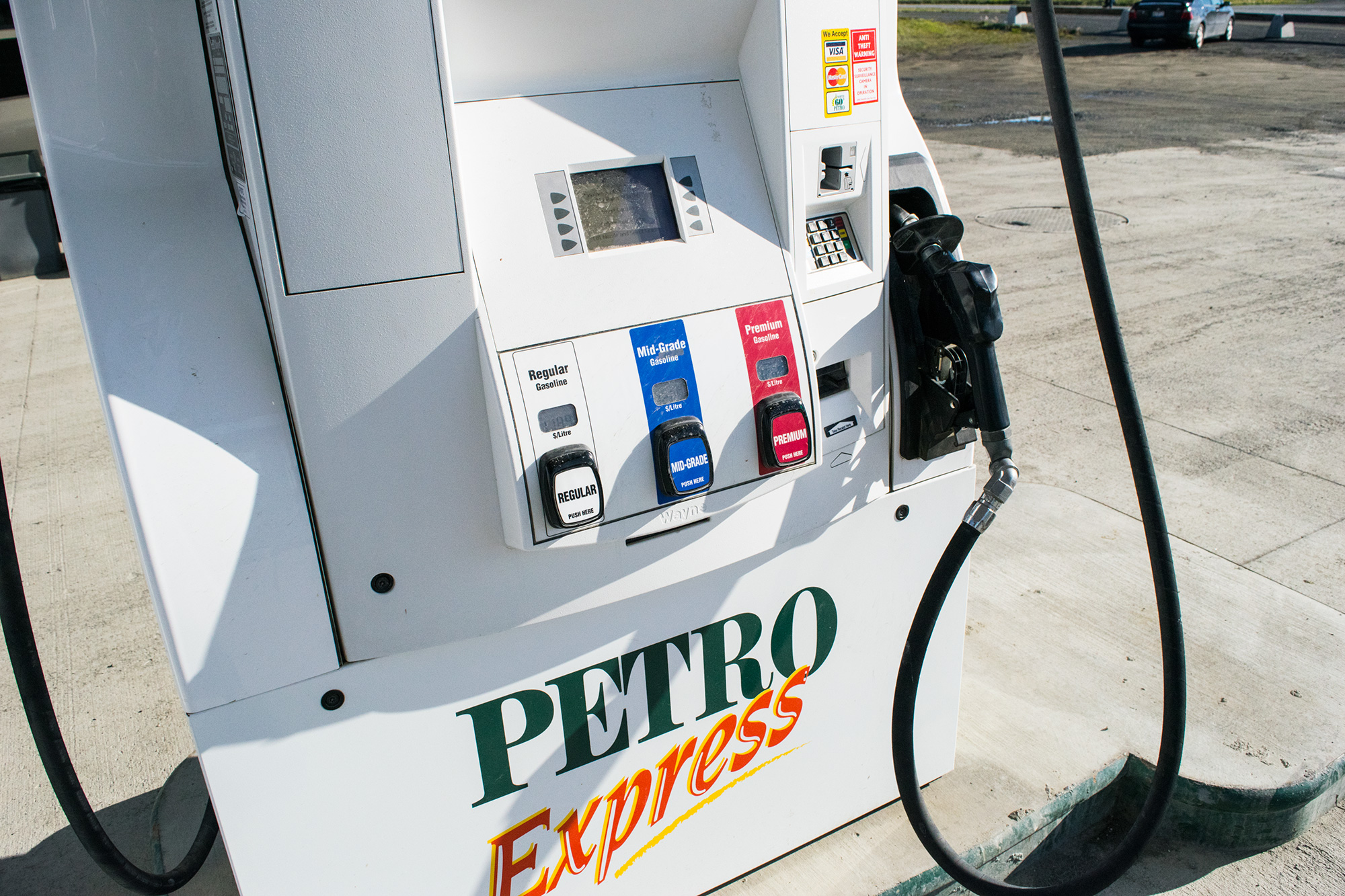 gaspump Top Spot Haines Junction